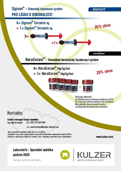Akční leták Kulzer laboratoř